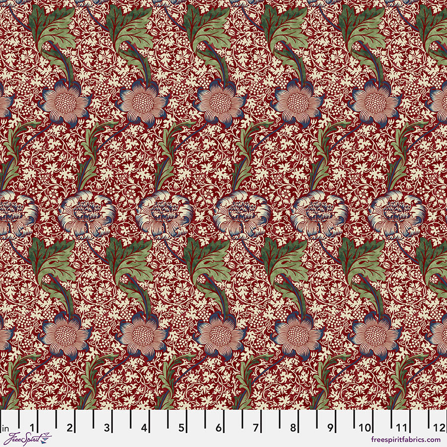 William Morris - Kennet - Berry - The Oxford Holiday Collection Stoff Free Spirit
