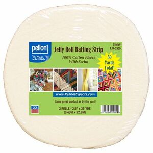 Packung: Pellon Jelly-Roll Batting Stripe 2,5 inch x 50 Yard Pellon
