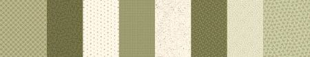 Green Strip-It - 8 Different Fabric Patterns