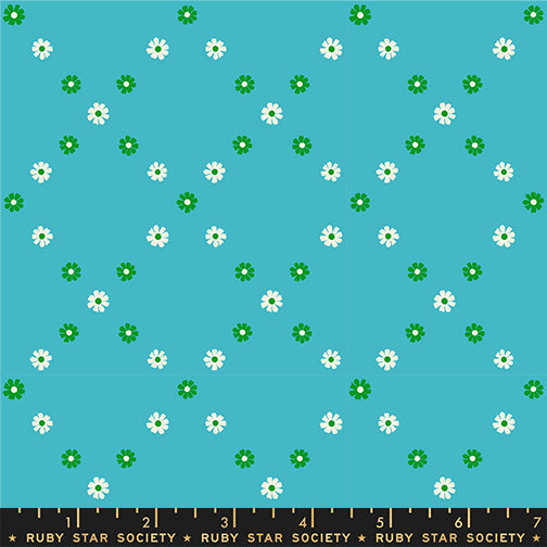 Best Day Ever - Diamond - Turquoise RS0107 16 Quiltwerkstatt Dresden