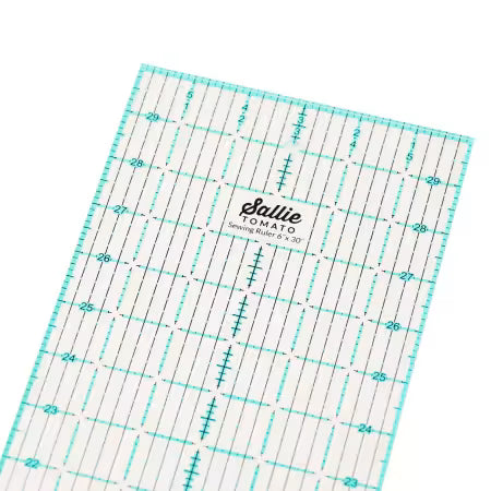 Patchwork-Lineal Sallie Tomato 6 x 30 Inch Sallie Tomato