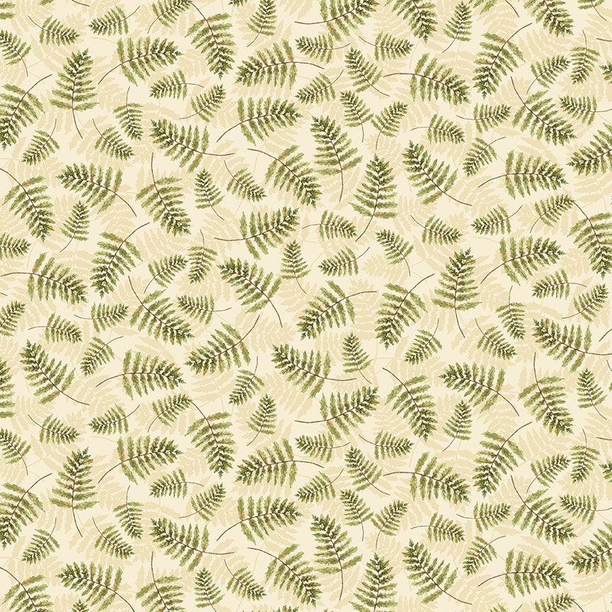 Into the Woods - Fern - Nature Stoff TImeless Treasure Fabrics