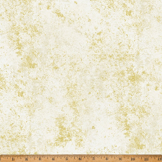 Weihnachtsstoff Brilliance with metallic Natural-Gold