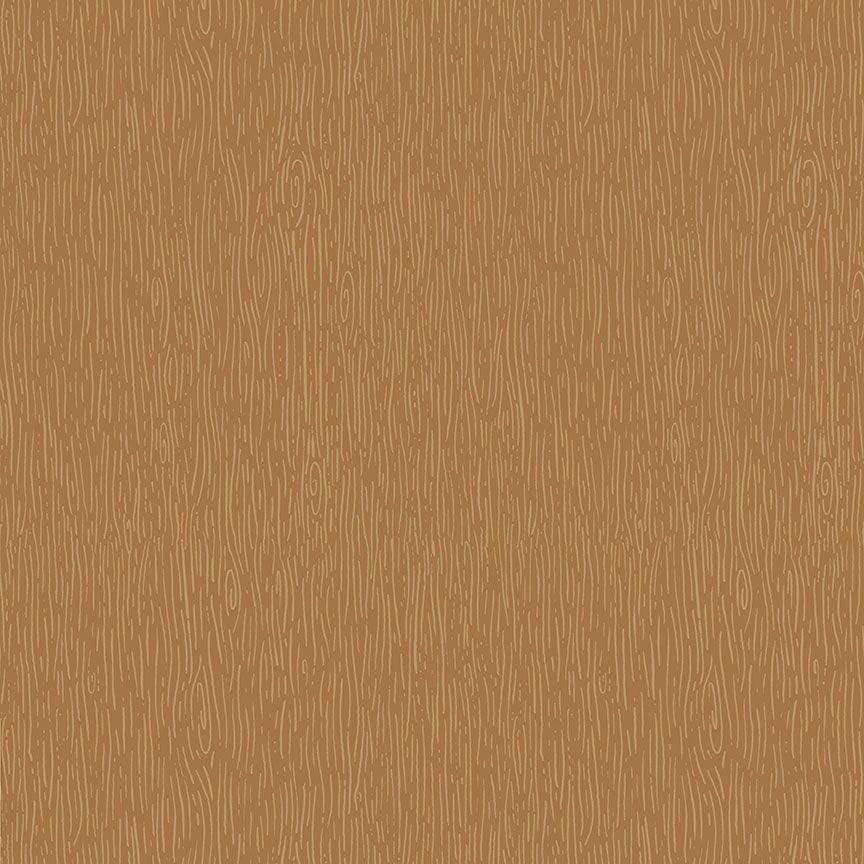 Into the Woods - Wood - Texture Brown Stoff TImeless Treasure Fabrics