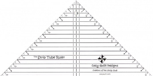 The Strip Tube Ruler - Cozy Quilt Designs Speziallineal / Dreieckslineal Cozy Quilt Design