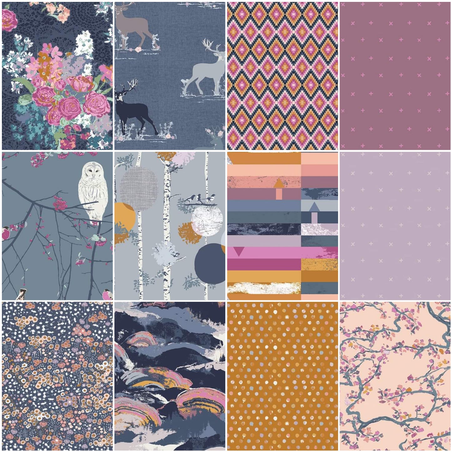AGF Fat Quarter - Katarina Roccella - Collection Eclectic Intuition