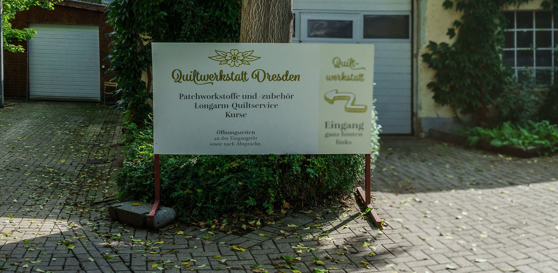 Quiltwerkstatt Schild