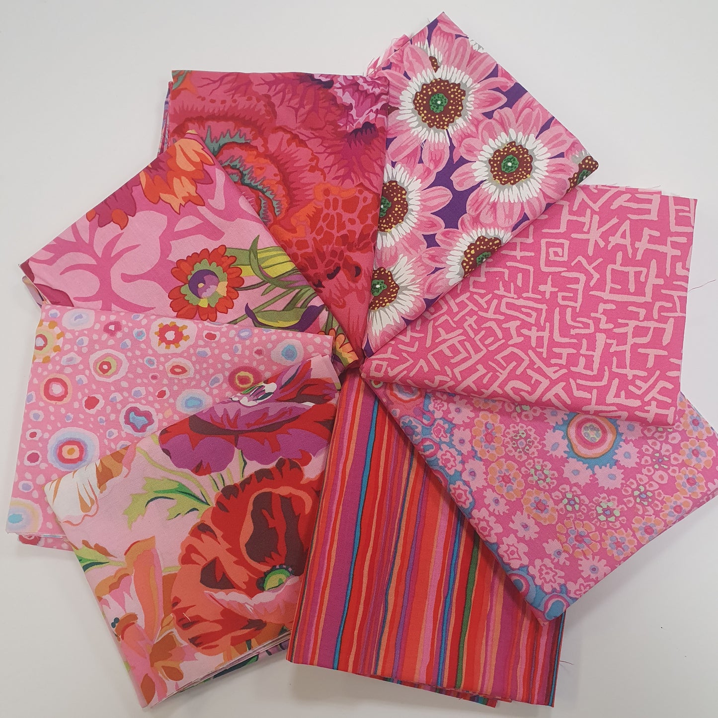 Kaffe Fassett Fat Quarter-Set - Pink