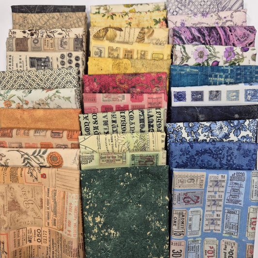 Tim Holtz Palette - Streifen-Set (Jelly-Roll) Stoff Quiltwerkstatt Dresden