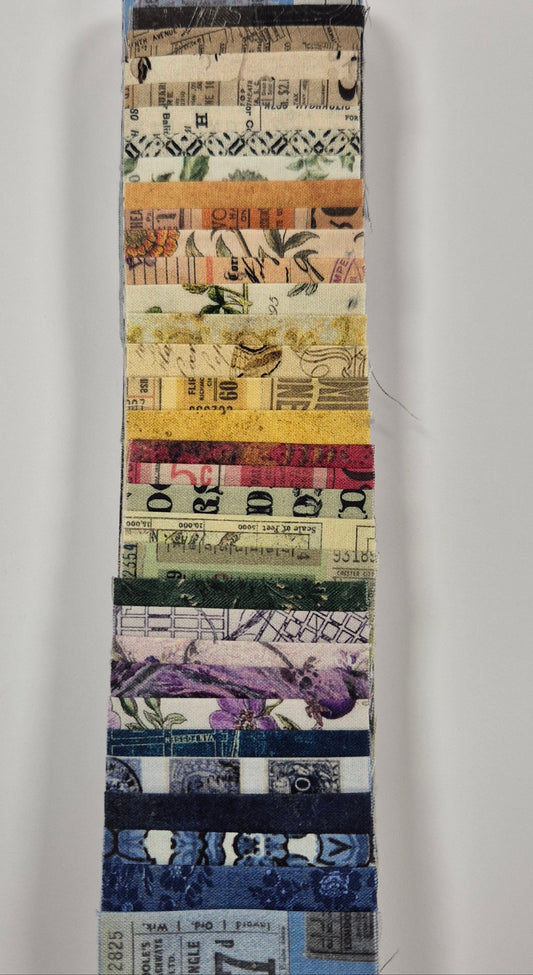 Tim Holtz Palette - Streifen-Set (Jelly-Roll) Stoff Quiltwerkstatt Dresden