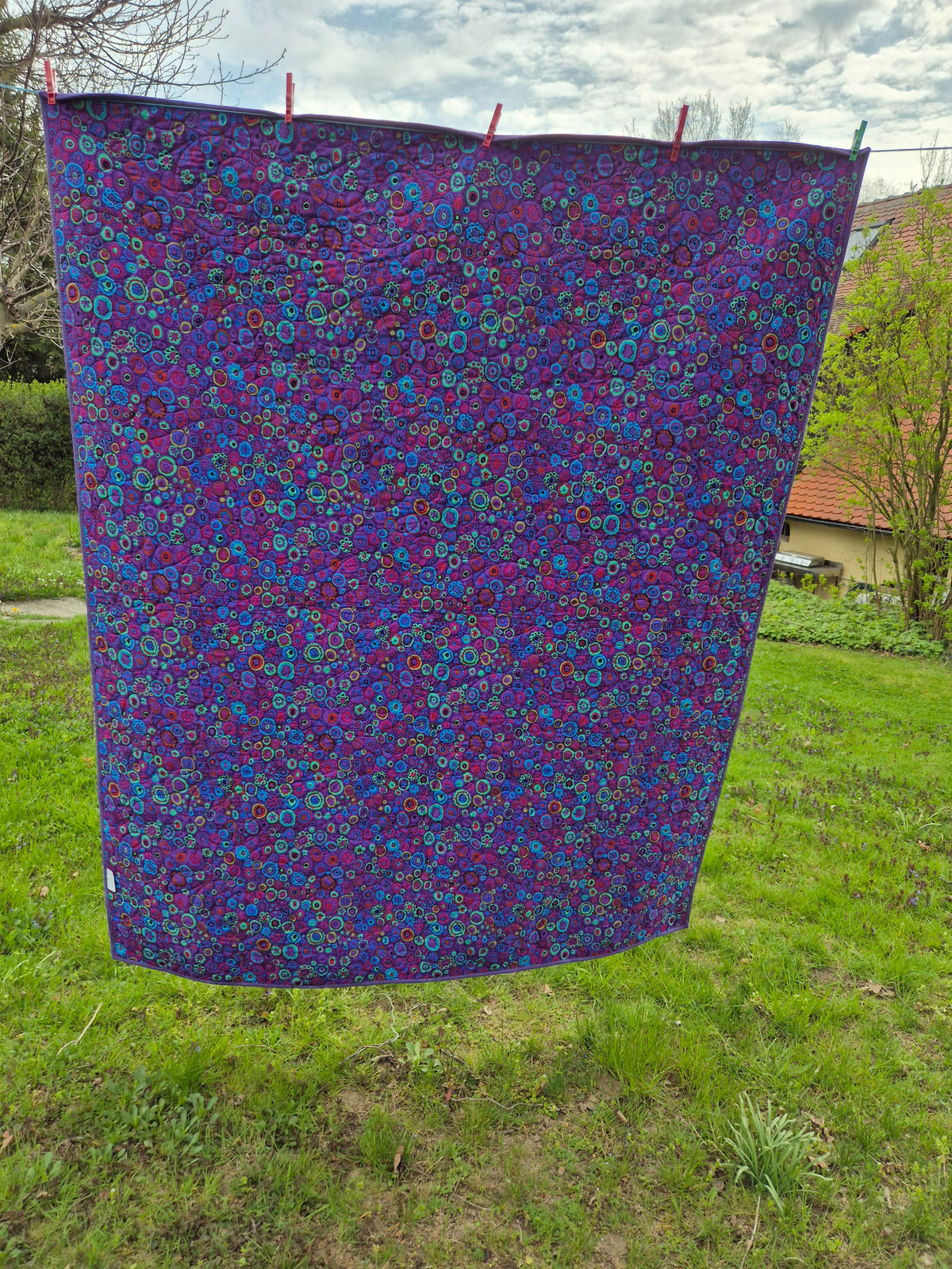Quiltkit "The Charlotte Quilt" mit Kaffe Fassett-Stoffen "From the Archives"- Twin-Size