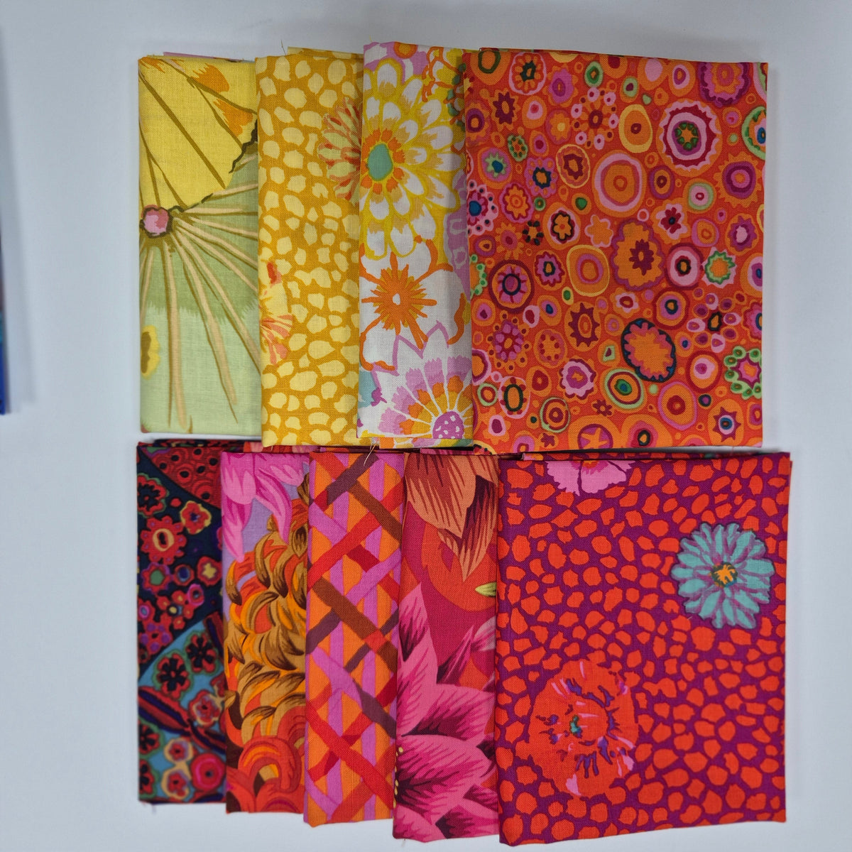 Kaffe Fassett Fat Quarter-Set 20 - Rainbow II Stoff Free Spirit