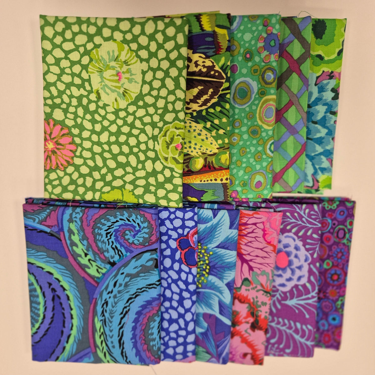 Kaffe Fassett Fat Quarter-Set 20 - Rainbow II Stoff Free Spirit