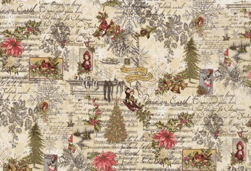 3 Sisters Fav Collages Multi Stoff Moda Fabrics
