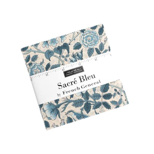 Sacre Bleu Charm Pack - French General Stoff Moda Fabrics