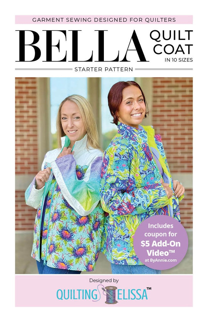 Anleitung "Bella Quilt Coat" (englisch) Quilting Elissa