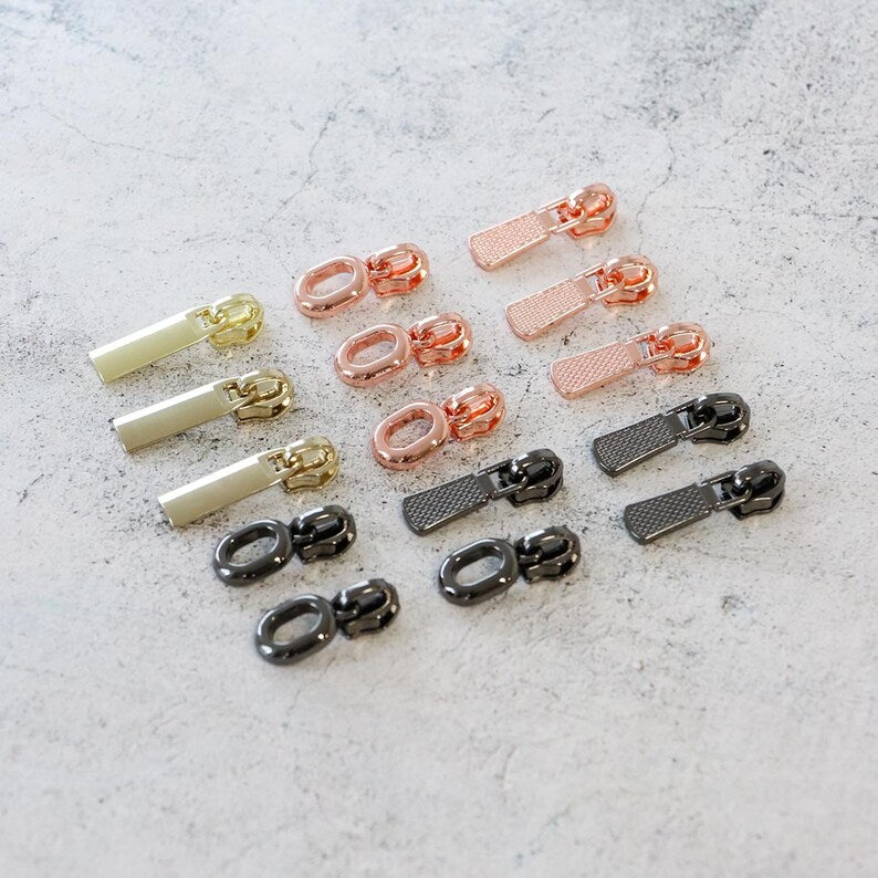 Zipper Bundle - Cosmos - 5 x 1 yard + Zipper Sallie Tomato