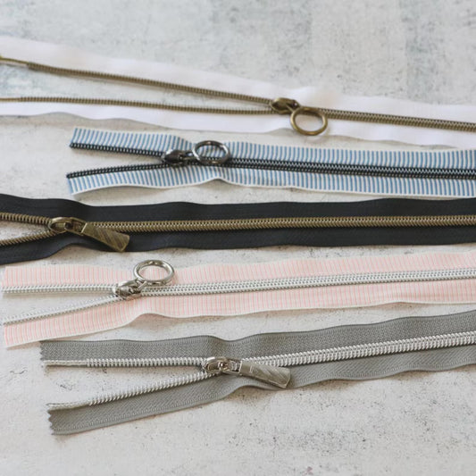 Zipper Bundle - Elevated Everyday - 5 x 1 yard + Zipper Sallie Tomato