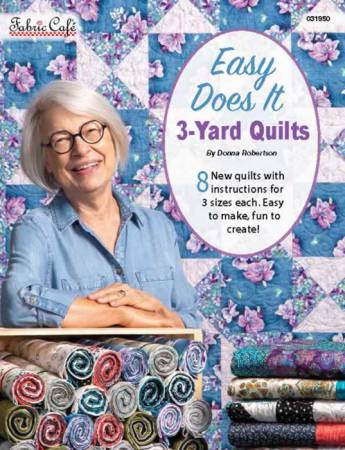 Fabric Cafe - Easy Does It 3-Yard Quilts (englisch) Buch Fabric Cafe