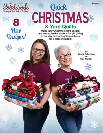 Quick Christmas 3-Yard Quilts Buch von Fabric Cafe Quiltwerkstatt Dresden