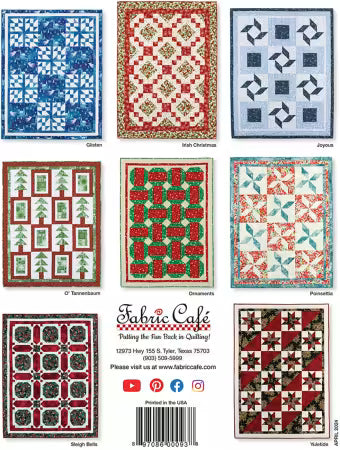 Quick Christmas - 3-Yard Quilts von Fabric Cafe (englisch)