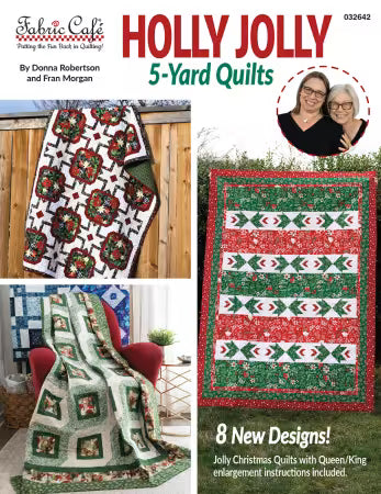 Holly Jolly 5-Yard Quilts Buch von Fabric Cafe Quiltwerkstatt Dresden