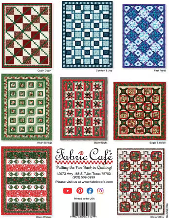 Holly Jolly - 5-Yard Quilts von Fabric Cafe (englisch)