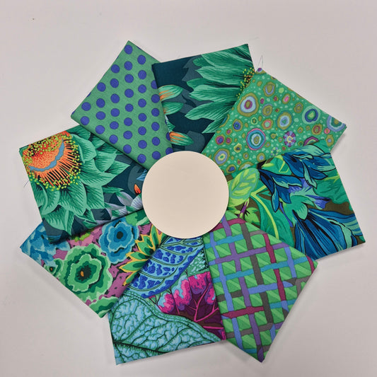 Kaffe Fassett Fat Quarter-Set - Grün
