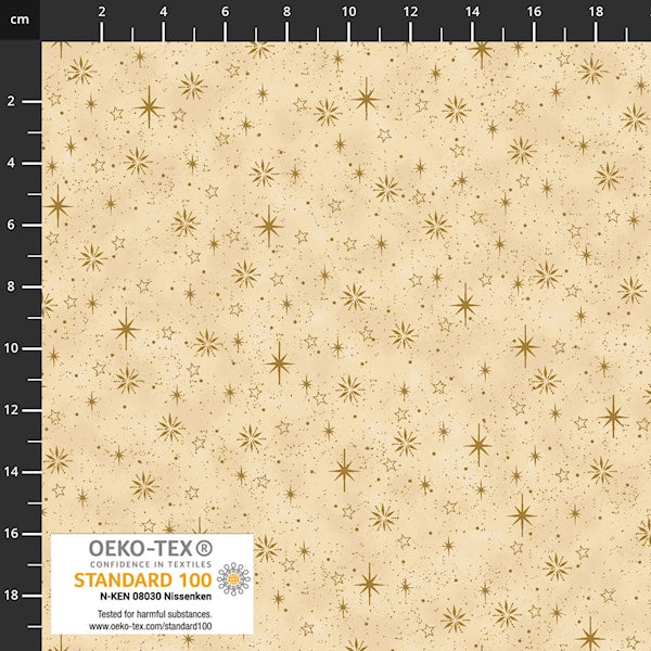 Weihnachtsstoff Frosty Snowflake 4590-201 Stoff Stof Fabrics