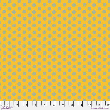 Kaffe Fassett - Spot - Yellow - Classics Stoff Free Spirit