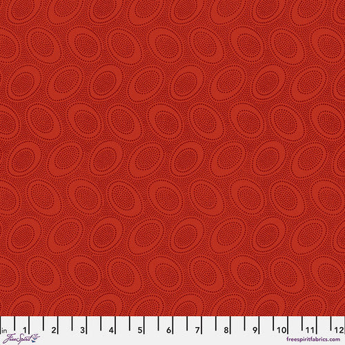 Kaffe Fassett Aboriginal Dot Red