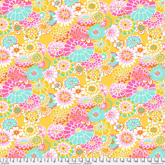Kaffe Fassett - Asian Circles - Yellow Stoff Free Spirit