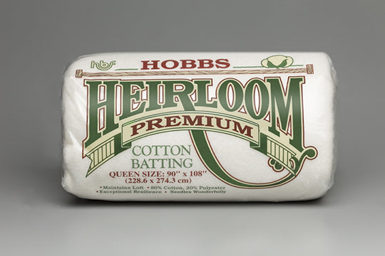 Meterware: Hobbs Heirloom Premium Vlies natur, 244 cm breit Hobbs