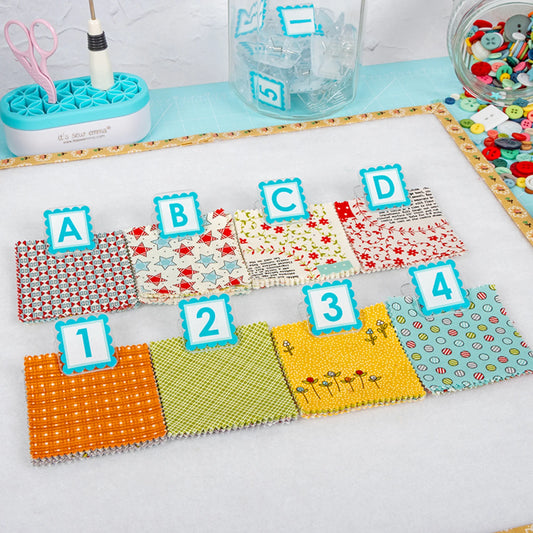 AlphaClippies – Stoff-Organisations-Clips It's Sew Emma