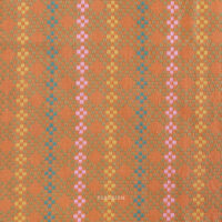 Fableism Wovens - Lucky Loom - Mosaic in Amaretto Stoff Fableism