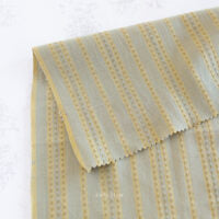 Fableism Wovens - Lucky Loom - Stitch Stripe in Sage Stoff Fableism