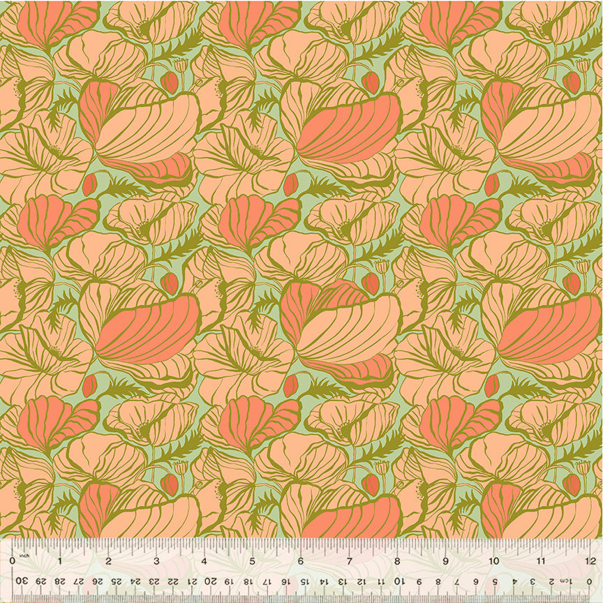 Lush Life - Lush - Pink - Monaluna Jennifer Moore Stoff Windham Fabrics