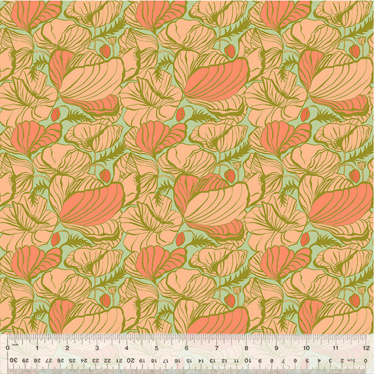 Lush Life - Lush - Pink - Monaluna Jennifer Moore Stoff Windham Fabrics