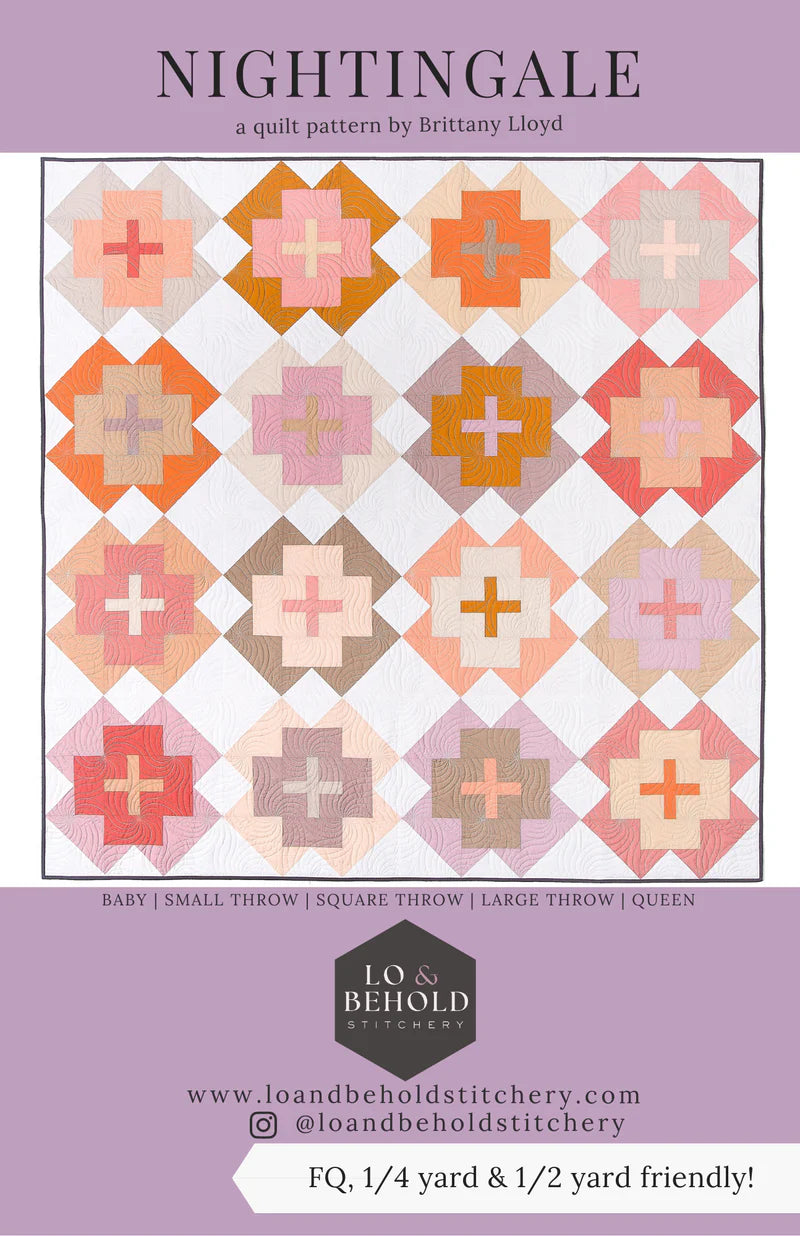 Anleitung "Nightingale Quilt" (englisch) Lo and Behold Brittany Lloyd