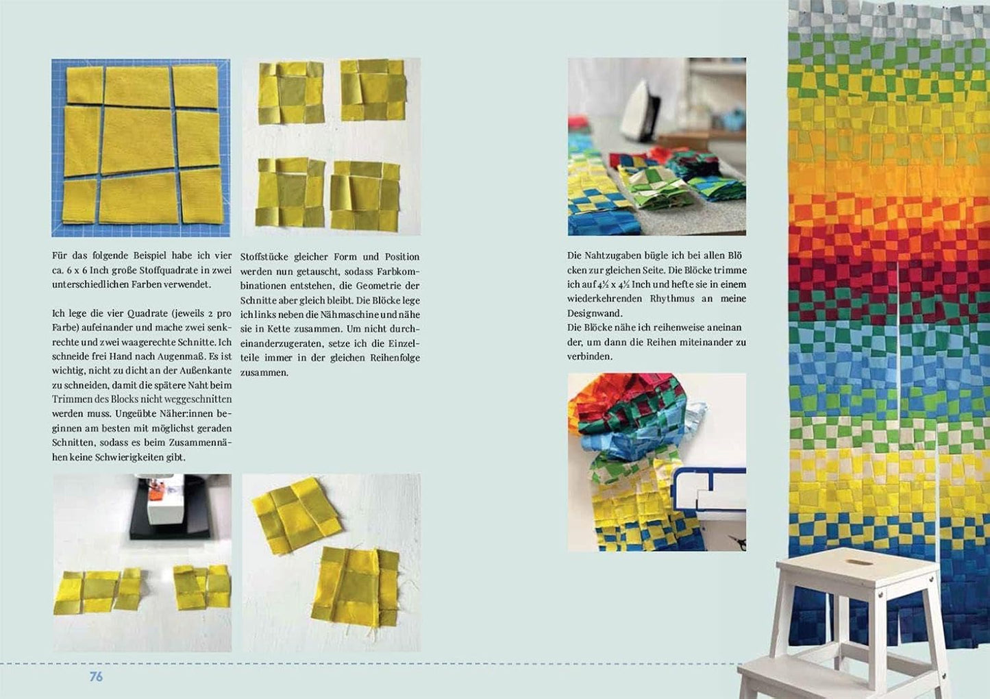 Patchworken und Quilten: Das Grundlagenbuch von Uta Hanson