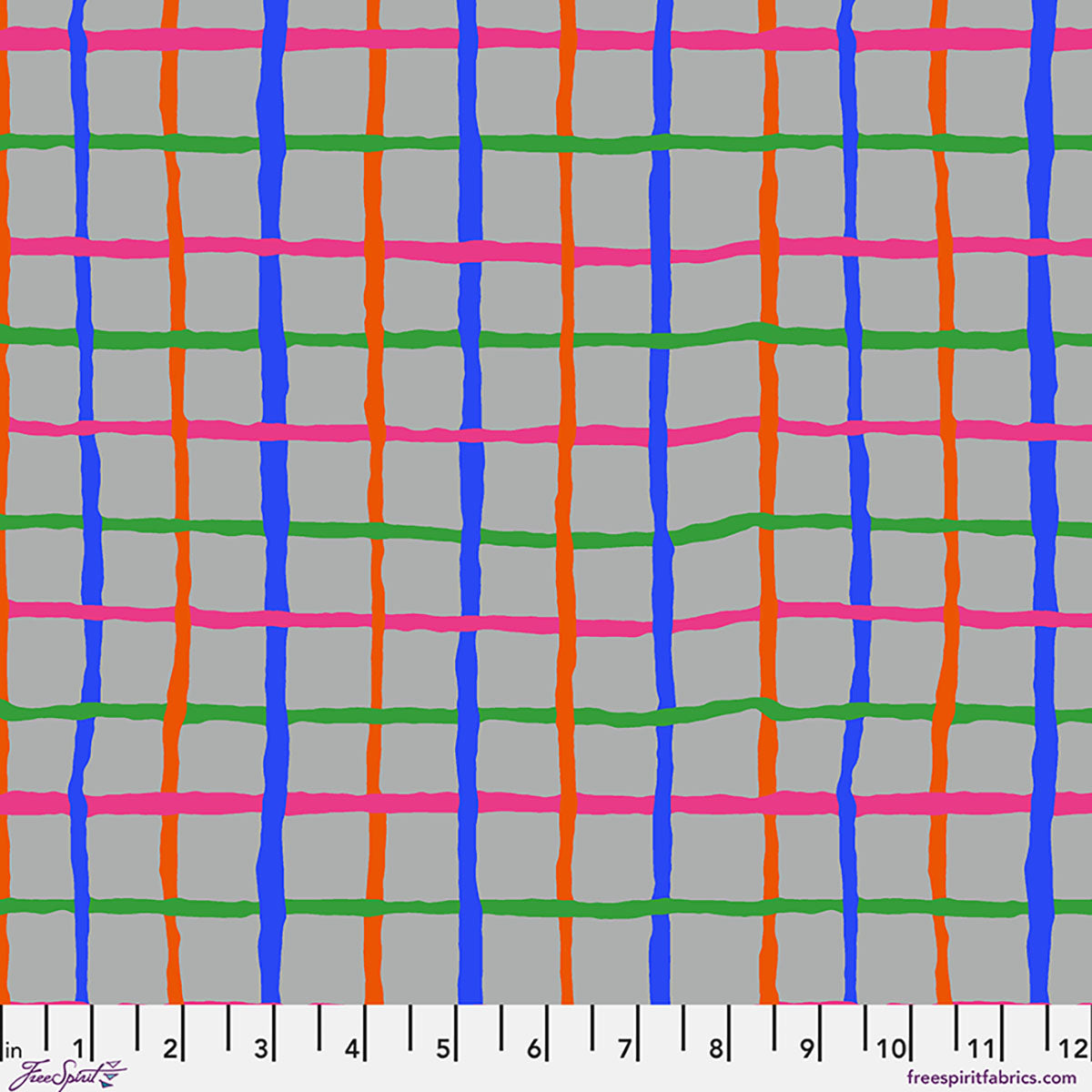 Kaffe Fassett - Grid - Grey || August 2026
