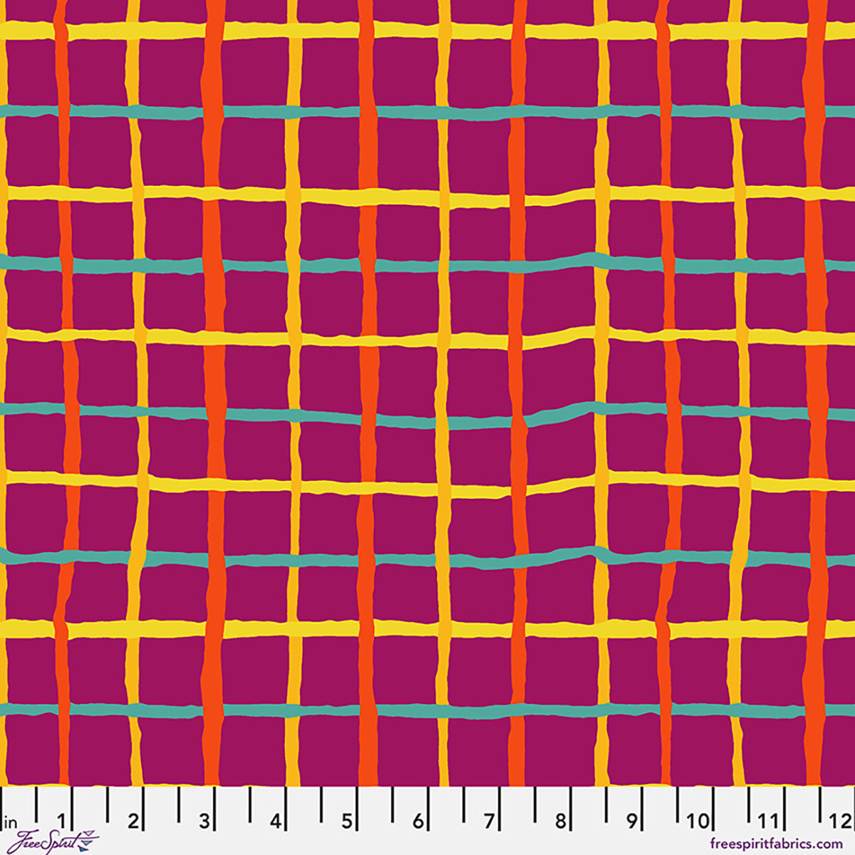 Kaffe Fassett - Grid - Magenta || August 2026