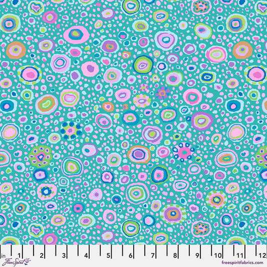 Kaffe Fassett - Roman Glass - Turquoise Stoff Free Spirit