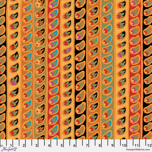 Kaffe Fassett - From the Archives - Paisley Stripe - Antique Stoff Free Spirit