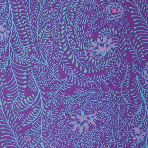 Kaffe Fassett Purple Ferns