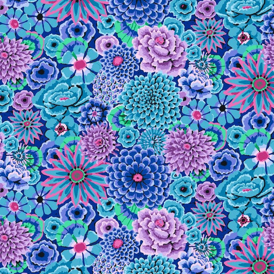 Kaffe Fassett - Enchanted Blue Stoff Free Spirit