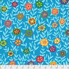 Kaffe Fassett Buzzy Lizzy Blue