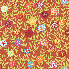 Kaffe Fassett Buzzy Lizzy Red