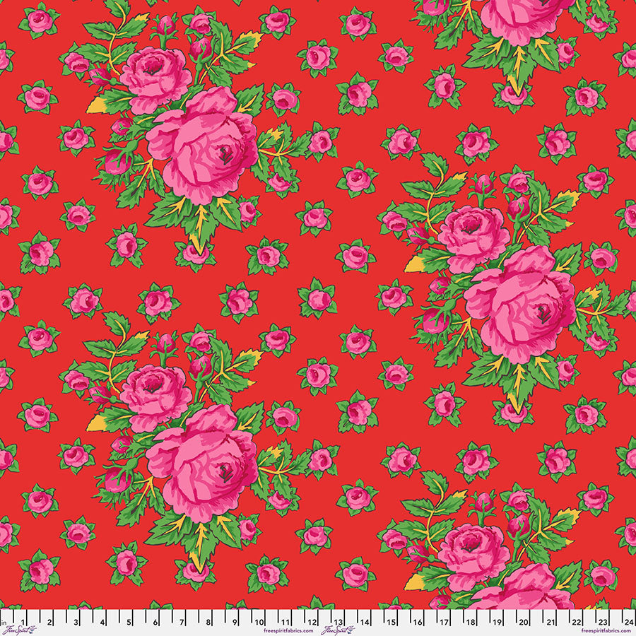 Kaffe Fassett - Rosie - Red Stoff Free Spirit