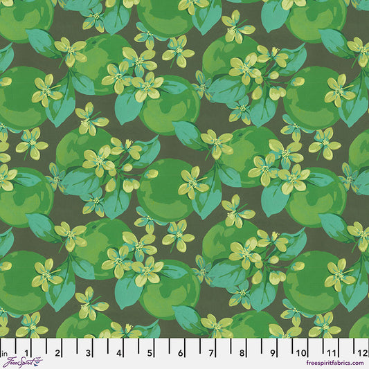 Nation of Flowers - Martha Negley - Orange Blossom - Green Stoff Free Spirit
